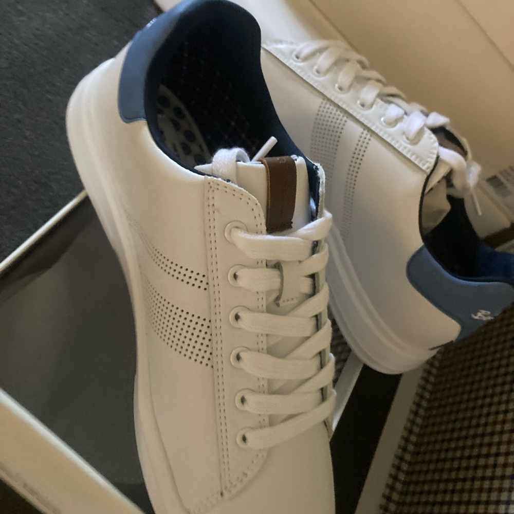 Ben Sherman Hardie Men's Classic Court Tennis Sneakers - Casual Shoes for...